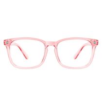Óculos bloqueadores de luz azul TIJN Clear Frame Square Nerd