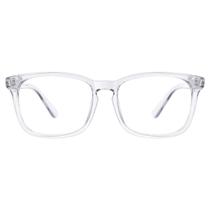 Óculos bloqueadores de luz azul TIJN Clear Frame Square Nerd Óculos bloqueadores de luz azul TIJN Clear Frame Square Nerd