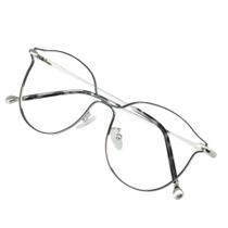 Óculos bloqueadores de luz azul VisionGlobal Women Silver Black Óculos bloqueadores de luz azul VisionGlobal Women Silver Black