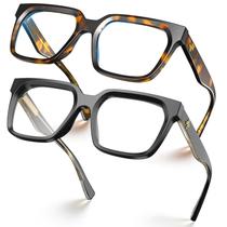 Óculos bloqueadores de luz azul VISOONE Cougar TR90, pacote com 2