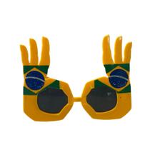 Óculos Brasil Torcedor Copa Do Mundo Modelo Bandeira unid.