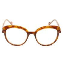 Óculos Caroline Abram Kate Havana 266 51mm