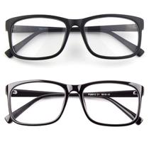 Óculos CGID CN12 Retrô Retangular com Lentes Transparentes UV400