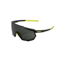 Óculos Ciclismo 100% Racetrap Armação Preta e Amarela