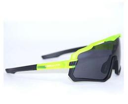 Óculos Ciclismo Absolute Wild Amarelo Neon/Preto e Lente Fumê