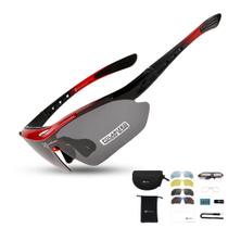 Óculos ciclismo ciclista Rockbros cinco lentes mais case Óculos ciclismo ciclista Rockbros cinco lentes mais case
