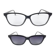 Óculos Clip on Feminino 2 em 1 Polarizado UV400 Pistache M52