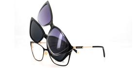 Óculos Clip On Grau E Sol Feminino Carmen Vitti by Carla Diaz CV0377 c1