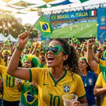 Óculos Colorido Do Brasil Copa Do Mundo Óculos Colorido Do Brasil Copa Do Mundo