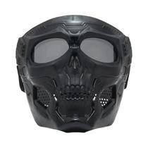 Óculos Coloridos À Prova De Vento Máscara De Caveira Completa Design De Esqueleto Para Halloween Dia