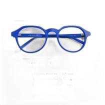 Óculos Com Filtro De Luz Azul - Redondo V2 Azul