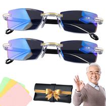 Óculos com foco automático e filtro de luz azul, ajuste automático, 2 unidades Óculos com foco automático e filtro de luz azul, ajuste automático, 2 unidades
