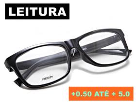 Óculos Com Lente de Grau Para Leitura Masculino Feminino de + 0.50 a +5.00