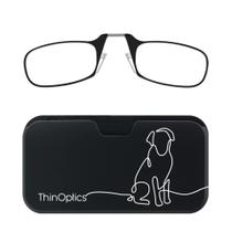 Óculos corretivos ThinOptics Pod Case Dog Line 44 mm