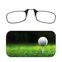 Óculos corretivos ThinOptics Tee Off 51 mm com ampliação de 1,5