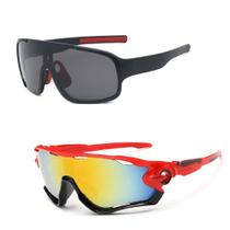 Óculos Corrida Ciclismo mountain bike Uv 400 Combo 2 Unid