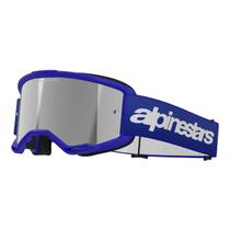 Óculos Cross Alpinestars Vision 3 Wordmark Azul Espelhado