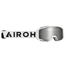 Óculos Cross Motocross Airoh Blast XR1 Branco Espelhado
