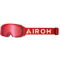 Óculos Cross Motocross Airoh Blast XR1 Vermelho Espelhado