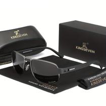 Óculos de Armação Quadrada de Aro Completo, Leves kingseven 7309