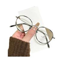 Óculos De Bloqueio De Luz Azul Com Armação De Metal Unissex Para Miopia E Prescrição Para Óculos De Bloqueio De Luz Azul Com Armação De Metal Unissex Para Miopia E Prescrição Para