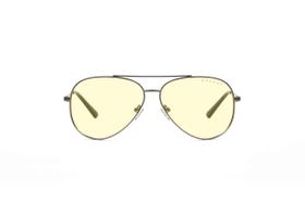 Óculos de bloqueio de luz azul Gunnar Maverick Gunmetal Amber Óculos de bloqueio de luz azul Gunnar Maverick Gunmetal Amber