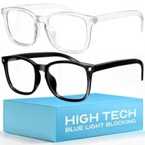 Óculos de bloqueio de luz azul livho High Tech 99% de proteção UV