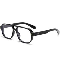 Óculos de bloqueio de luz azul PORADAY Retro Square Aviator Óculos de bloqueio de luz azul PORADAY Retro Square Aviator