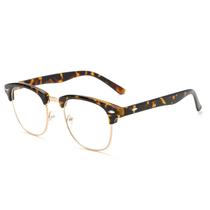 Óculos de bloqueio de luz azul Pro Acme Semi Rimless Tortoise Óculos de bloqueio de luz azul Pro Acme Semi Rimless Tortoise