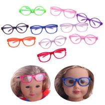 Óculos de boneca FunPa Doll Óculos 10 pares para bonecas de 18 polegadas Óculos de boneca FunPa Doll Óculos 10 pares para bonecas de 18 polegadas