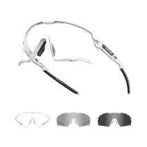 Óculos De Ciclismo Fotochromáticos UV400 Kapvoe, Óculos Esportivos MTB, Equipamento Para Bicicleta