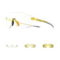 Óculos De Ciclismo Fotochromic Vermelhos Para Homens E Mulheres, Óculos À Prova De Vento Para