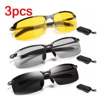Óculos de ciclismo Fotromatic Lenses UV400 pretos para homens Óculos de ciclismo Fotromatic Lenses UV400 pretos para homens