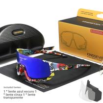 Óculos De Ciclismo Polarizados Unissex UV400 Anti-UV Com Armação Grande Para Pesca, Ciclismo E