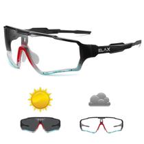 Óculos de Ciclismo Unissex com Lente Fotocromático Esportes Leve Várias Cores - Br Commerce