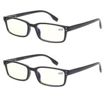Óculos de computador Kerecsen UV Protection Anti Blue Rays 2 pares