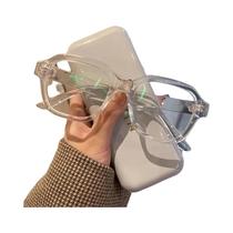 Óculos De Computador Retro Oversized Anti Luz Azul Para Mulheres E Homens, Óculos Estilosos E Da