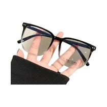 Óculos De Computador Transparentes Unissex Redondos Com Bloqueio De Luz Azul