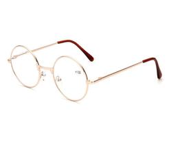 Óculos De Descanso Para Leitura Arredondado Com Grau +1 - KeM