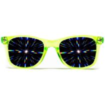 Óculos de difração GloFx Ultimate Transparent Green