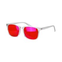Óculos De Dormir Com Lentes Vermelhas Que Bloqueiam Luz Azul, 99% De Alívio Para a Fadiga Ocular,