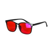 Óculos De Dormir Com Lentes Vermelhas Que Bloqueiam Luz Azul, 99% De Alívio Para a Fadiga Ocular,