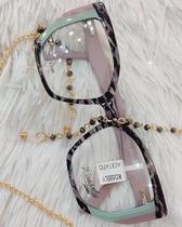 Óculos de grau acetato feminino