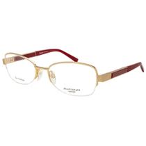 Óculos de Grau Ana Hickmann Duo Fashion AH1284 Dourado 04B