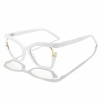 Óculos de Grau AOOLIA Estilo Gatinho com Proteção contra Luz Azul Óculos de Grau AOOLIA Estilo Gatinho com Proteção contra Luz Azul