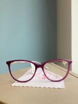 Óculos de grau armação infantil Lilica Ripilica modelo 134 na cor roxa