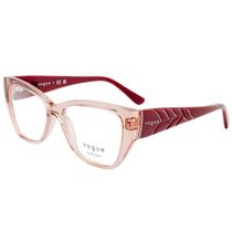 Óculos de Grau Borboleta Vogue VO5483 Rosa Transparente 2864