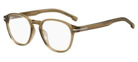 Óculos de Grau Boss Masculino Oval Caramelo 1509/g 10a