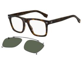 Óculos de Grau Boss Masculino Quadrado Marrom 1445/cs 08699