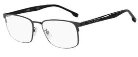 Óculos de Grau Boss Masculino Quadrado Preto 1295/f 003
